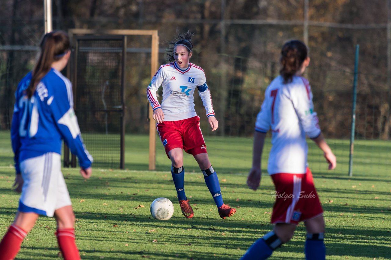 Bild 115 - B-Juniorinnen Hamburger SV - Holstein Kiel : Ergebnis: 0:1